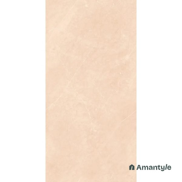 Beige Vitrified Marble Design Slab Wall & Floor Tile Code 100002 (800x1600 mm, Polished) - Image 2