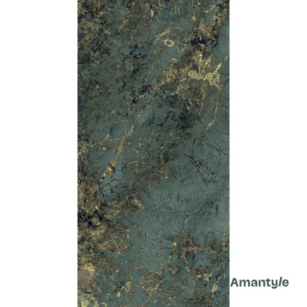 Green Vitrified Marble Design Wall & Floor Tile Code 100070 (600x1200 mm, Polished) - Image 3