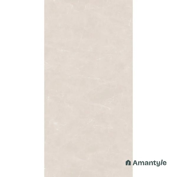 White Vitrified Marble Matt & Carving Slab Wall & Floor Tile Code 100277 (1200x2400 mm, Dazzle Matt) - Image 2