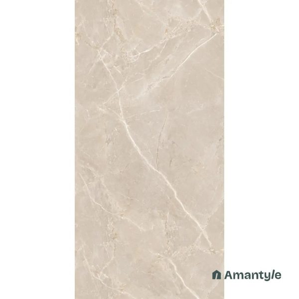 Beige Vitrified Marble Design Wall & Floor Tile Code 100303 (600x1200 mm, Polished) - Image 3