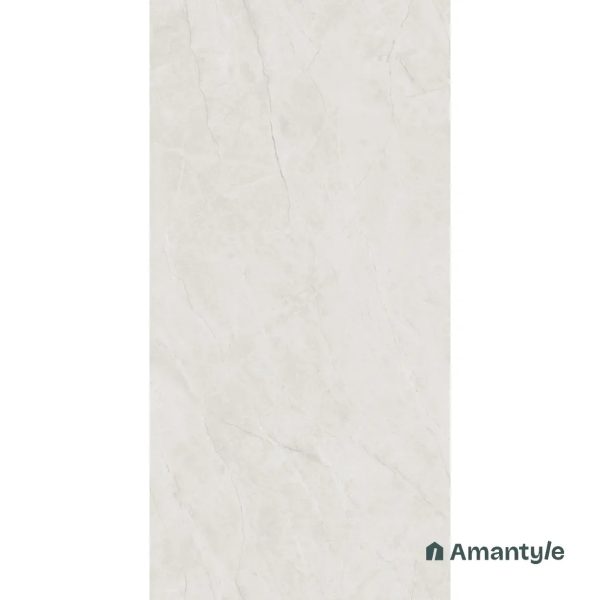 White Vitrified Marble Design Wall & Floor Tile Code 100430 (600x1200 mm, Polished) - Image 2