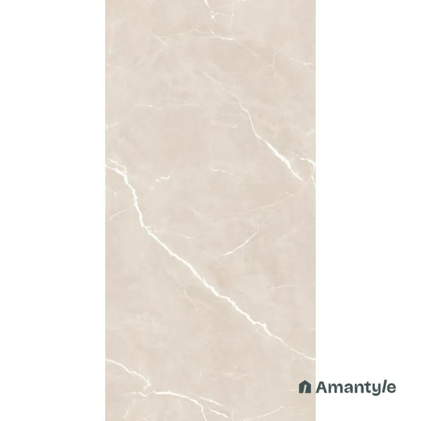Ivory Vitrified Marble Matt & Carving Wall & Floor Tile Code 100454 (600x1200 mm, Dazzle Matt) - Image 3