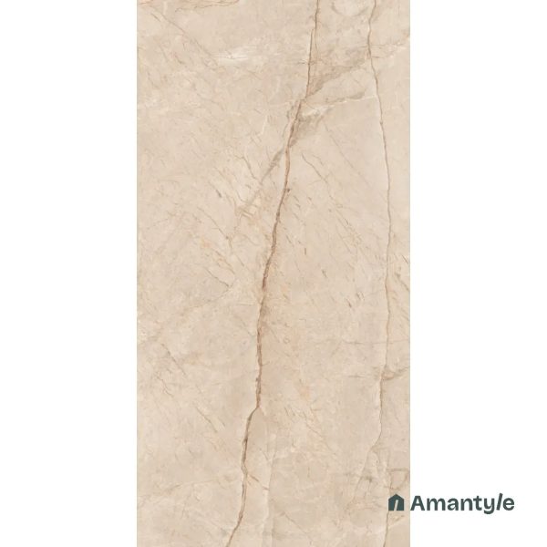 Beige Vitrified Marble Design Wall & Floor Tile Code 100505 (600x1200 mm, Polished) - Image 3