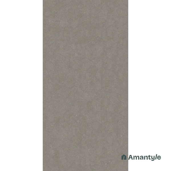Brown Vitrified Concrete & Grey Wall & Floor Tile Code 100800 (600x1200 mm, Color Body) - Image 3