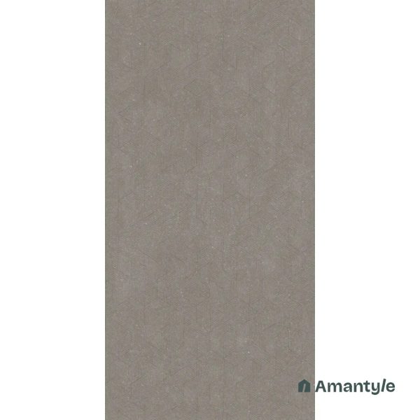 Brown Vitrified Concrete & Grey Wall & Floor Tile Code 100800 (600x1200 mm, Color Body) - Image 2