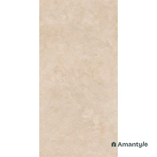 Cream Vitrified Marble Matt & Carving Wall & Floor Tile Code 100856 (600x1200 mm, Color Body) - Image 2