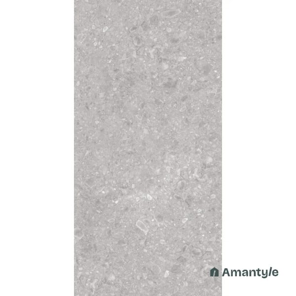Black Vitrified Terrazo Wall & Floor Tile Code 100865 (600x1200 mm, Color Body) - Image 2
