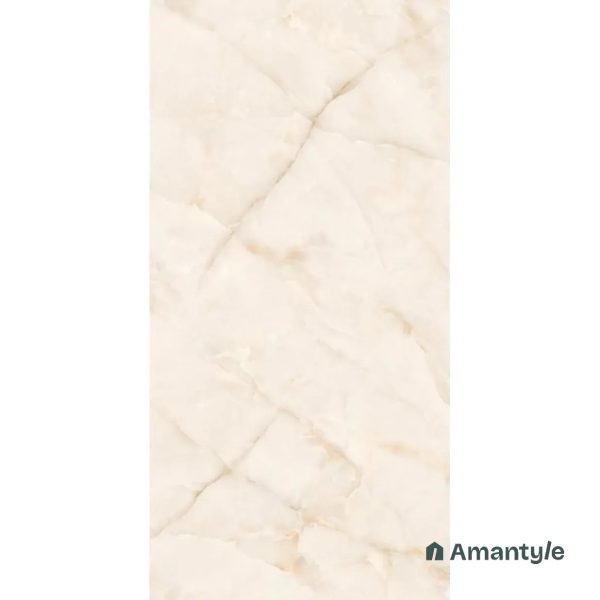 Beige Vitrified Marble Design Wall & Floor Tile Code 110001 (600x1200 mm, Polished)