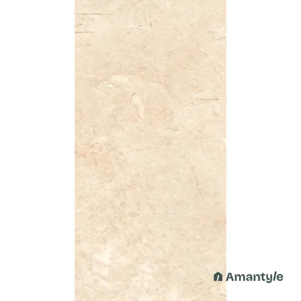 Beige Vitrified Marble Design Wall & Floor Tile Code 110038 (600x1200 mm, Polished)