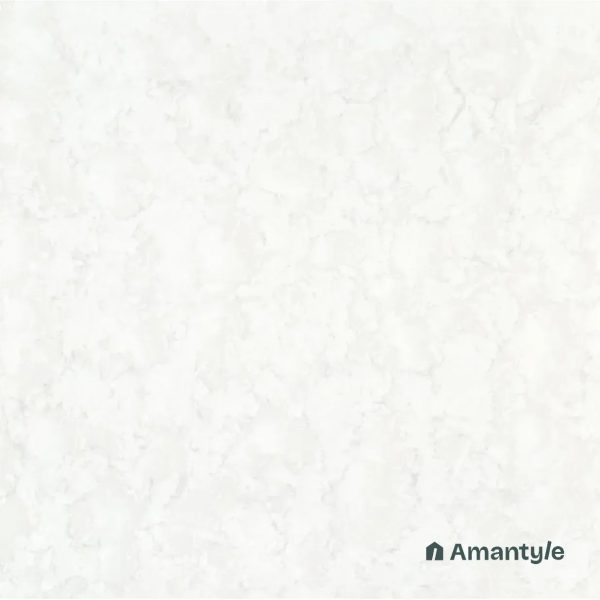 White Vitrified Marble Design Wall & Floor Tile Code 110091 (800x800 mm, Polished)