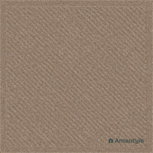 Brown Vitrified  Rustic & Matt Floor Tile Code 120042 (300x300 mm, Matt)