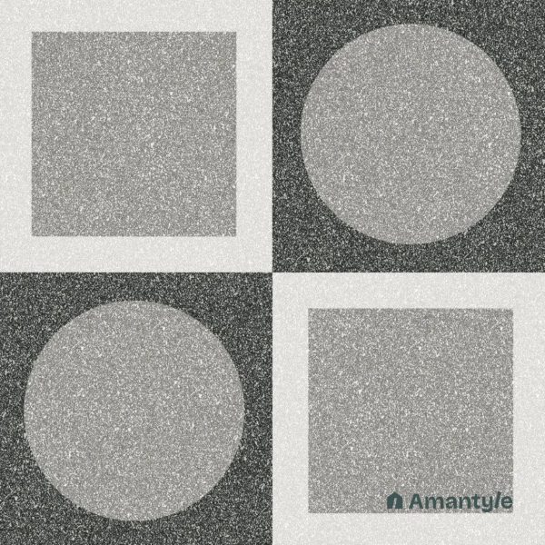 Grey Vitrified   Floor Tile Code 120068 (400X400 mm, Matt)