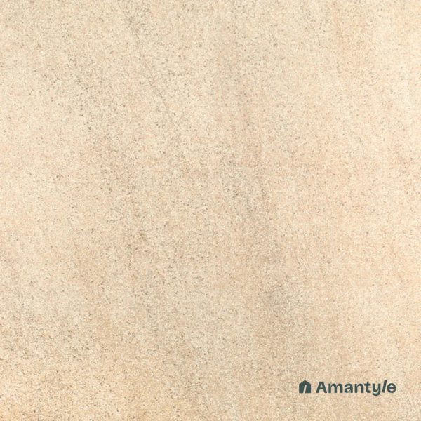 Ivory Porcelain Rustic & Matt Wall & Floor Tile Code 120103 (600x600 mm, Matt)