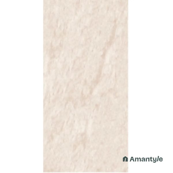 Cream Vitrified Rustic & Matt Wall & Floor Tile Code 140013 (600x1200 mm, Matt Structure )