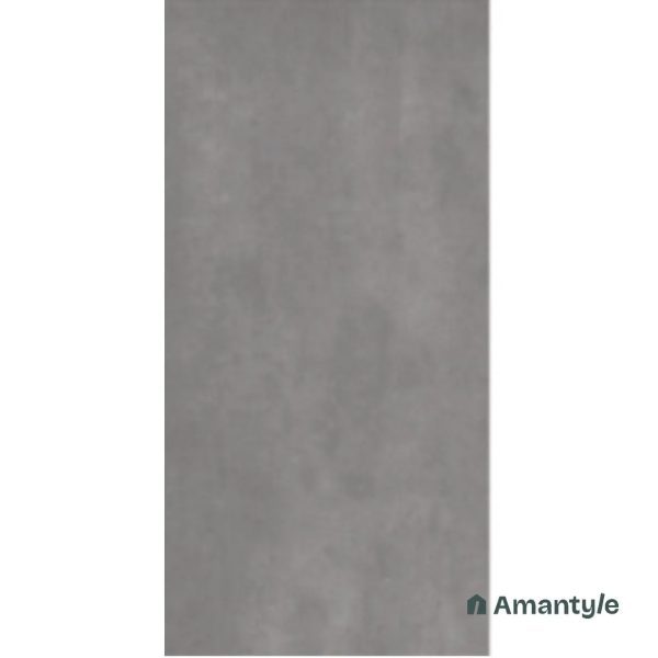 Grey Vitrified Concrete & Grey Wall & Floor Tile Code 140015 (600x1200 mm, Matt Structure )
