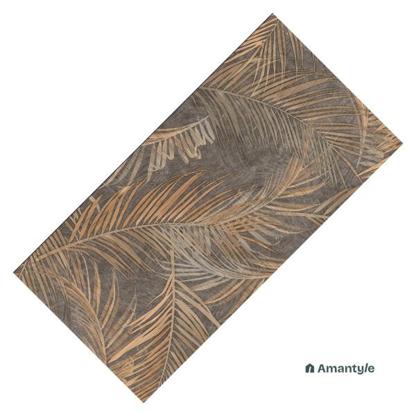 Brown Vitrified Tropical Wall & Floor Tile Code 160011 (1200x2400 mm, Matt)