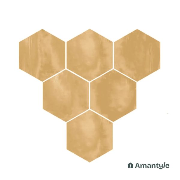 Brown Vitrified Moroccan  Wall & Floor Tile Code 190052 (220x250 mm, Matt)