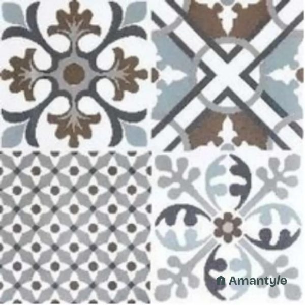 Multicolor 3rd Fire Moroccan Wall & Floor Tile Code 250101 (300x300 mm, Matt)
