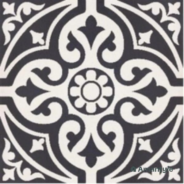 Brown 3rd Fire Moroccan Wall & Floor Tile Code 250134 (300x300 mm, Matt)