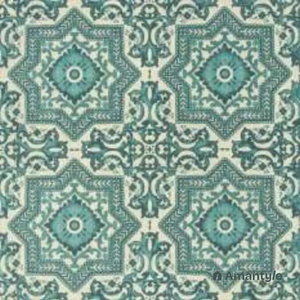 Dark Green 3rd Fire Moroccan Wall & Floor Tile Code 250240 (600x600 mm, Matt)