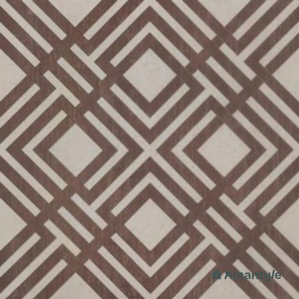 Beige 3rd Fire Moroccan Wall & Floor Tile Code 250300 (600x600 mm, Matt)