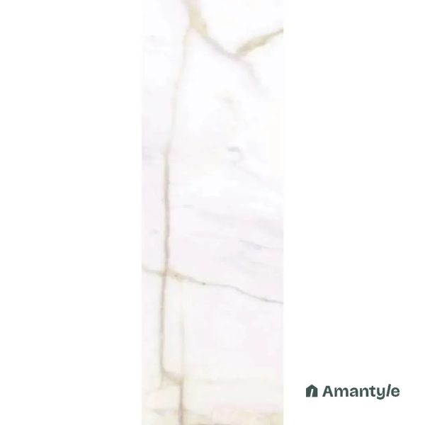 White Vitrified Marble Design Wall & Floor Tile Code 170010 (800x2400 mm, Polished)